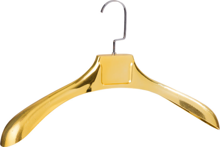 Вешалка-плечики для одежды(золото) 390 мм