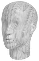 Голова женская имитация "дерево" MTM-W-3