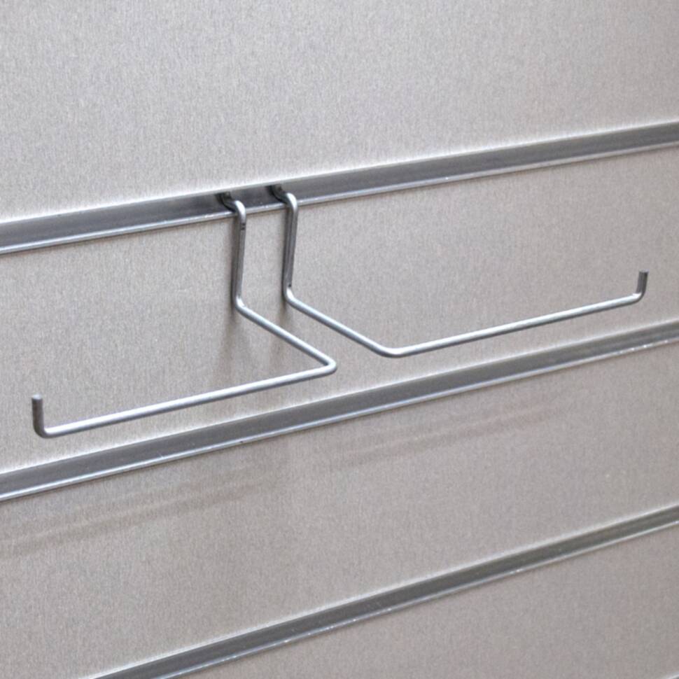 Крючок на экономпанель  универсальный,(метал/цинк) L=295 mm 0