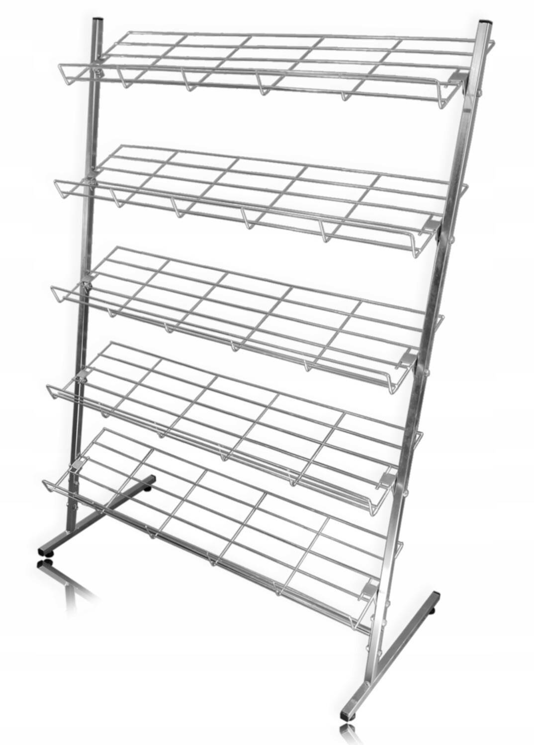 Стойка для обуви с пятью полками 0