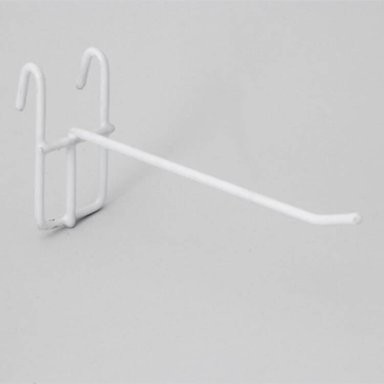Крючок на решетку 200 мм белая 0