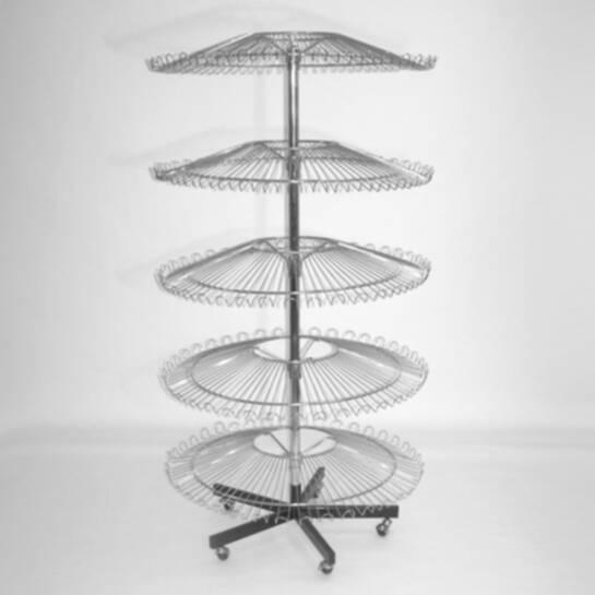 Стойка "Солнышко" 5 ярусов под обувь 0