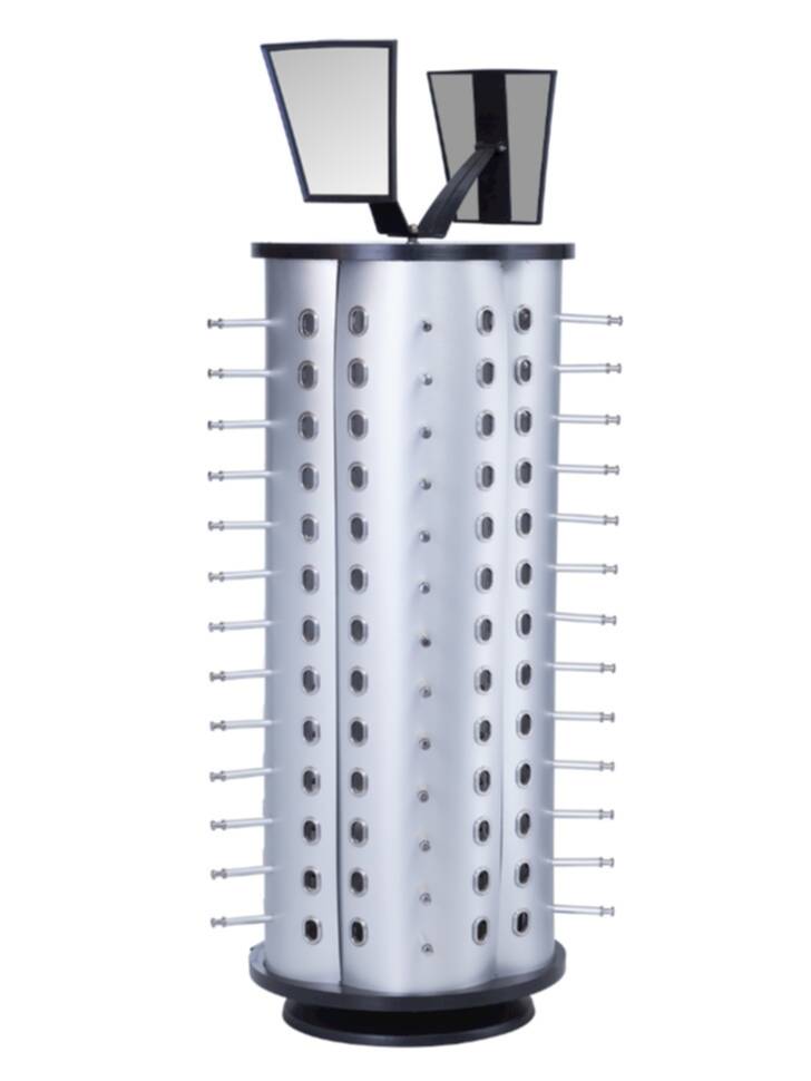 Стойка настольная круглая для демонстрации очков на 52 мест без замков 0